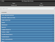Tablet Screenshot of metrospicemart.com